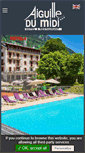 Mobile Screenshot of hotel-aiguilledumidi.com